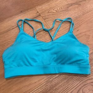 Old Navy Active Women's Strappy Teal Bra